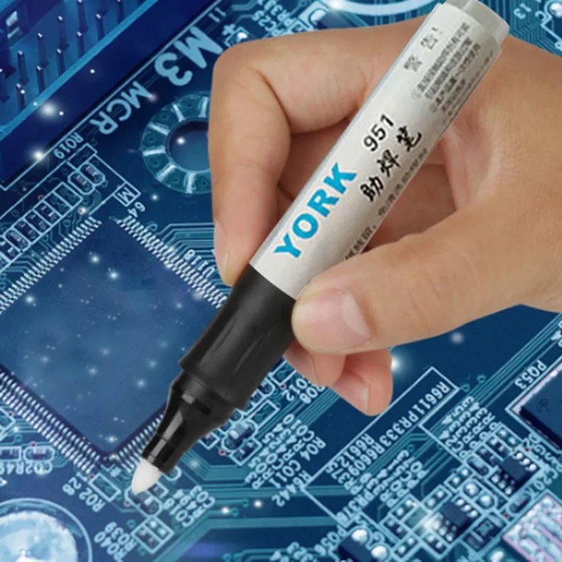 1pcs 951 Soldering Rosin Flux Pen Non-Clean Low-Solid Surface Mount Solder for Solar Power Panel DIY | Инструменты