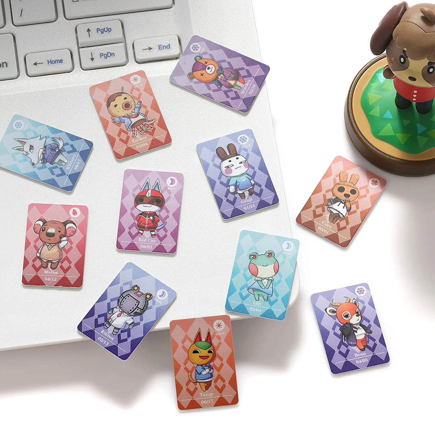 

36 PCS animal hybrid cards for mini NFC cards New Horizon Tag game cards for Sw1tch/Sw1tch Lite/Wii U