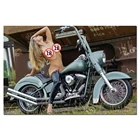 Сексуальная девушка езды на мотоцикле обои настенный художественный постер картина принты Картины картина на стену для Декор в гостиную