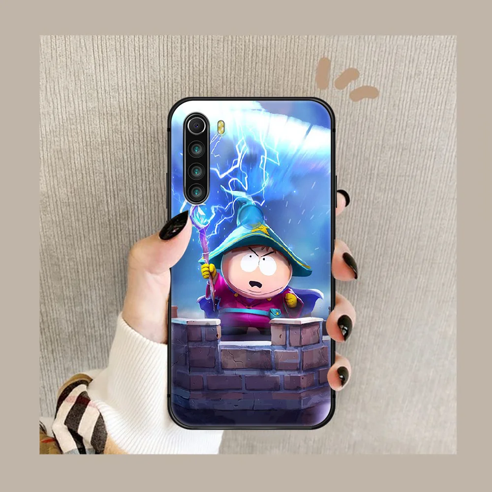 

South-Park Cartoons Phone Case Cover Hull For XIAOMI Redmi 7a 8a S2 K20 NOTE 5 5a 6 7 8 8t 9 9s pro max black Shell Trend