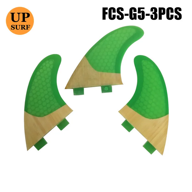 FCS Fins G5 бамбуковые базовые плавники на продажу Quilhas Fin de Surf доски для серфинга