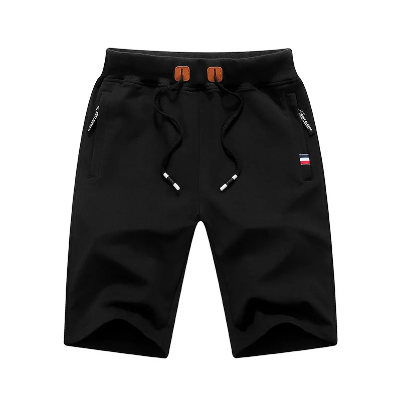 

2021 Fashion Men Shorts Summer Solid Mens Beach Shorts Casual Male Elastic Waist Short-Jogger Short Sweatpants New Street Wear
