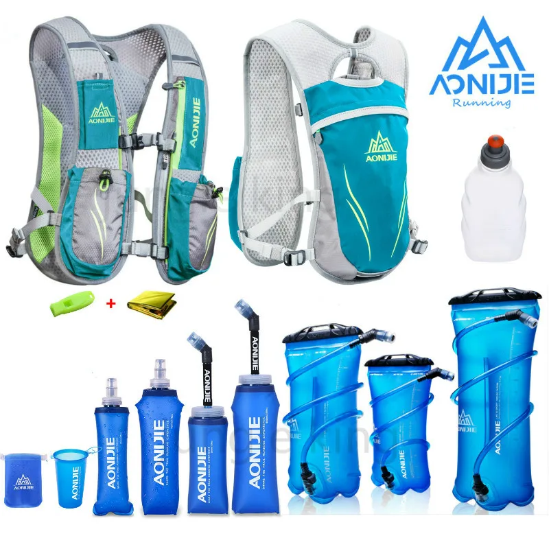 

AONIJIE E885 New Foldable Silicone Water Bottle Outdoors Traveling Sport Running Cycling Kettle Healthy Soft Material 250- 600ML