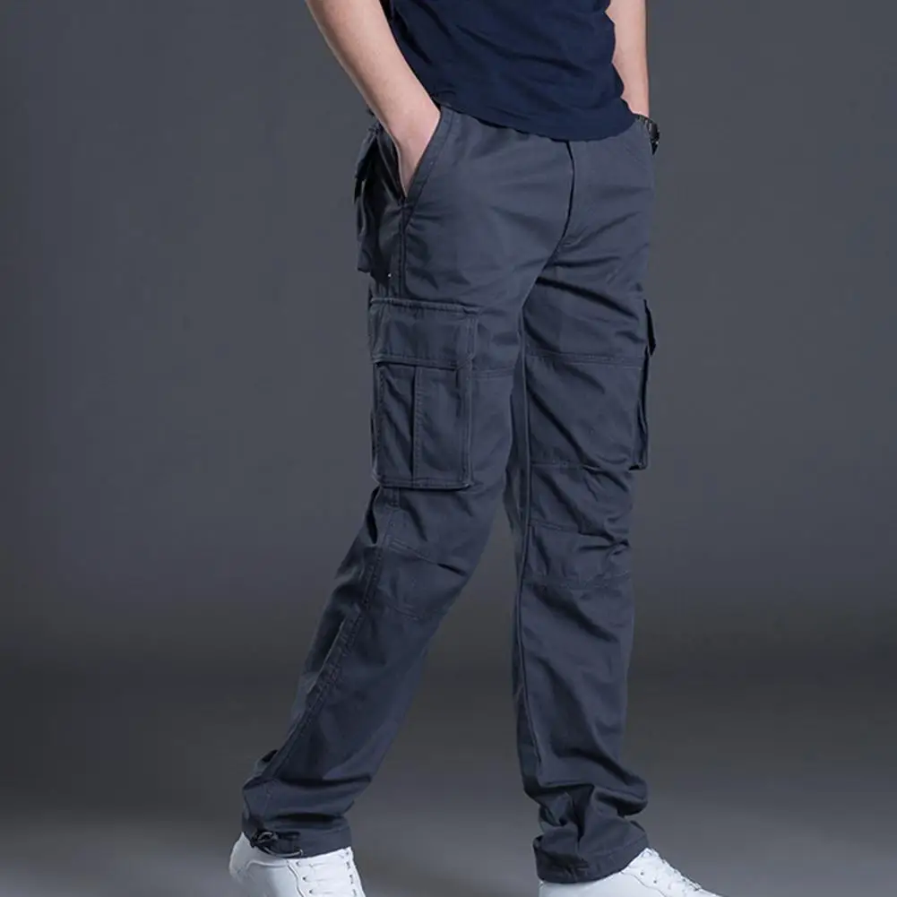 

Men's Cargo Pants Mens Casual Multi Pockets Military Plus Size 3XL Tactical Pants Men Outwear Army Straight slacks Long Trousers