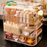 cosmetic storage jewelry box waterproof dustproof bathroom desktop rangement beauty makeup organizer skin care drawer drawer