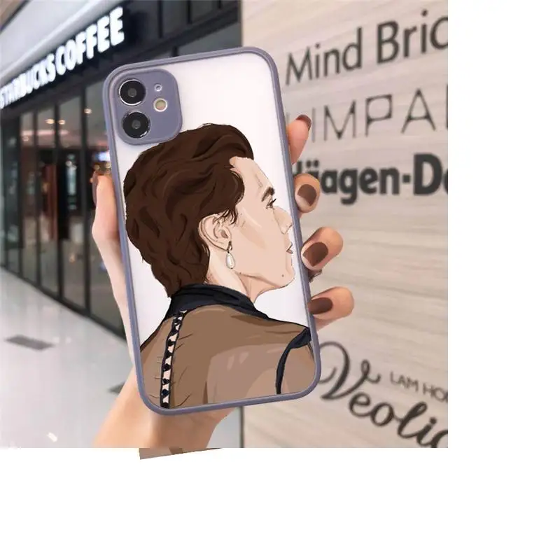 

Harry Styles Treat People With Kindness Phone Case Matte For iPhone 12 Mini 11 Pro XR XS Max 7 8 Plus X Hard PC Back Cover