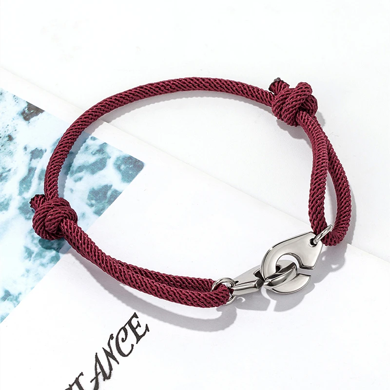 Высококачественный Браслет из нержавеющей стали для женщин и мужчин