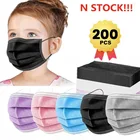 10-200 шт., одноразовые детские маски