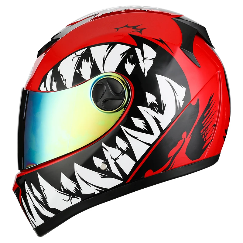 

Free Shipping Full Face Motorbike Helmets Motorcycle Helmet Dual Lens Motocross Helmet Double Visors For Adults
