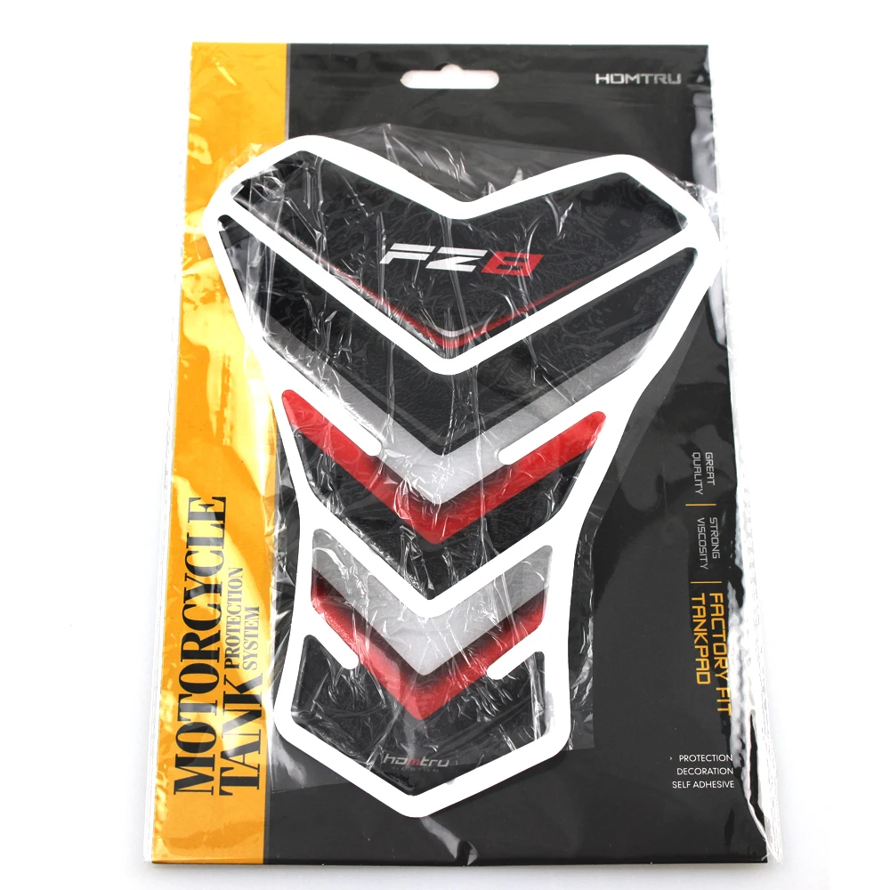 New 3D Motorcycle Tank Pad Protector Decal Stickers Case for Yamaha FZ8 Fazer FZ 8 With logo | Автомобили и мотоциклы