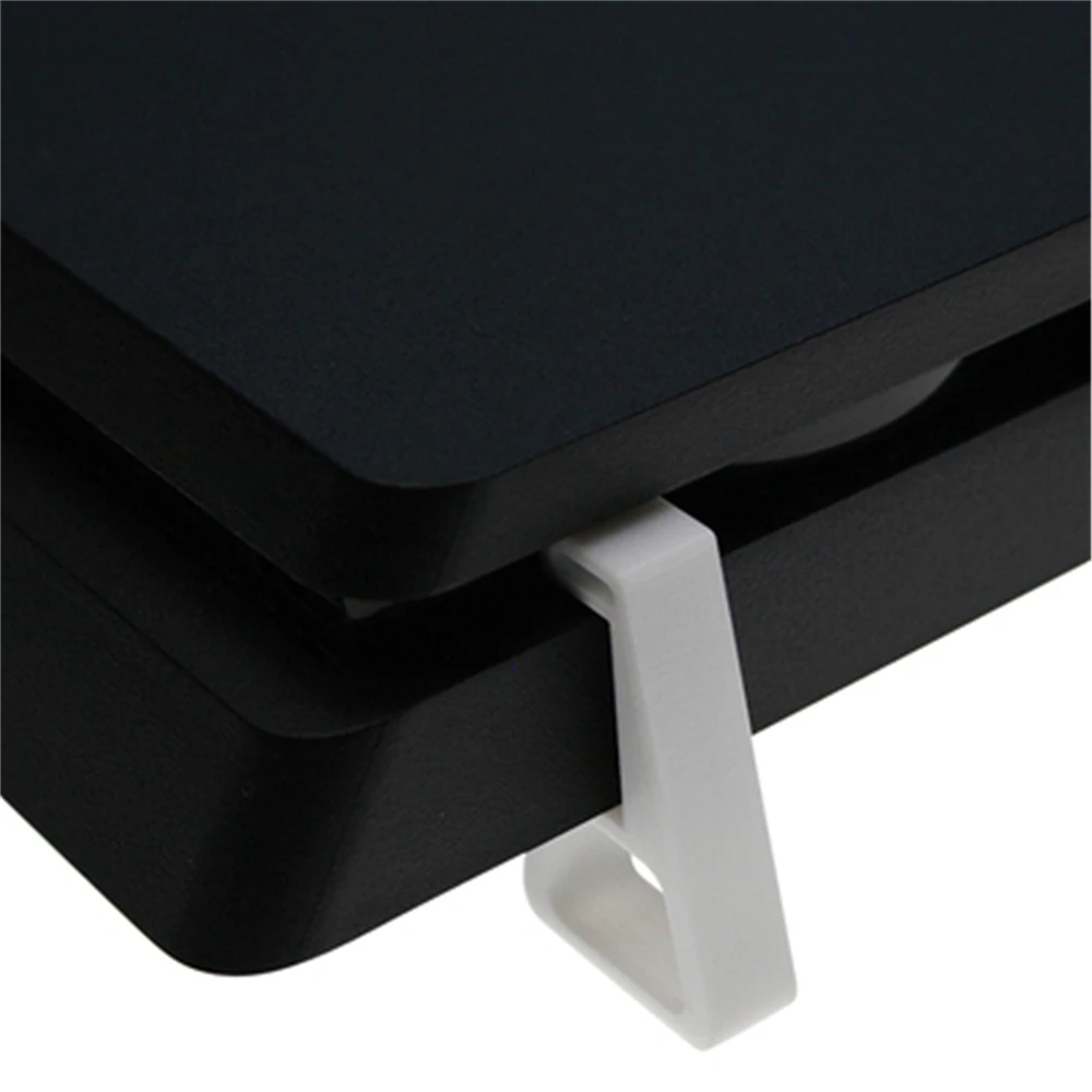 SLIM White Small 4 шт. горизонтальная версия кронштейна для Sony Playstation4 PS4 Slim Pro игровая машина охлаждающая база плоский кронштейн - Цвет: SLIM White Small