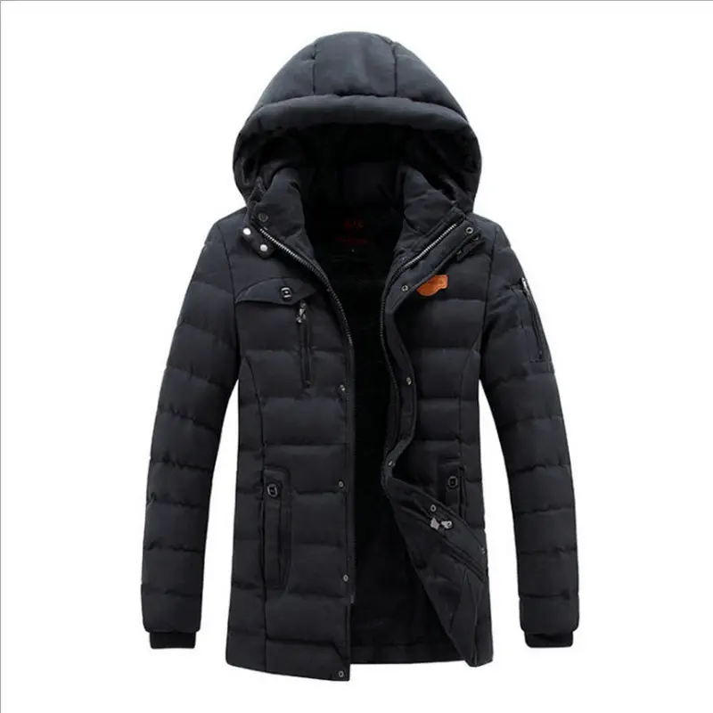 

New Fashion Korean Style 2021 Winter Jacket Men Thickening Casual Cotton Jacket Outwear Breathable Fashion Warm Coat Parkas Men