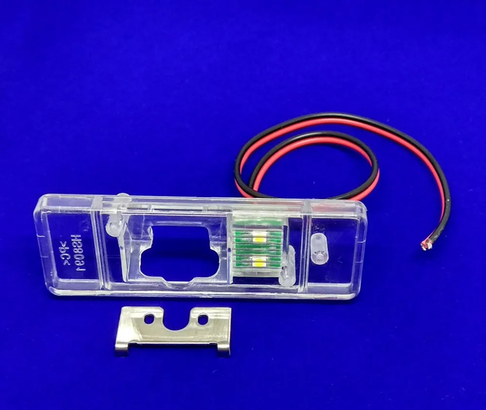 

JanDeNing For Replace License Plate Lights Housing Mount Car Rear View Camera Bracket for Citroen C5 2010-2013