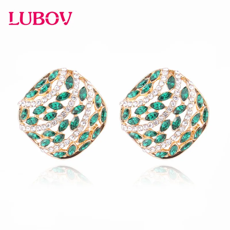 

LUBOV 2020 New Korean Vintage Geometic Earrings for Women Girls BOHO Resin Stud Earrings Brincos Fashion Tortoise Jewelry