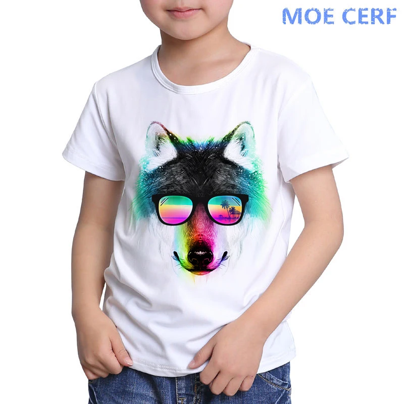 Детская модная 3D футболка с животным принтом забавный Французский бульдог хип
