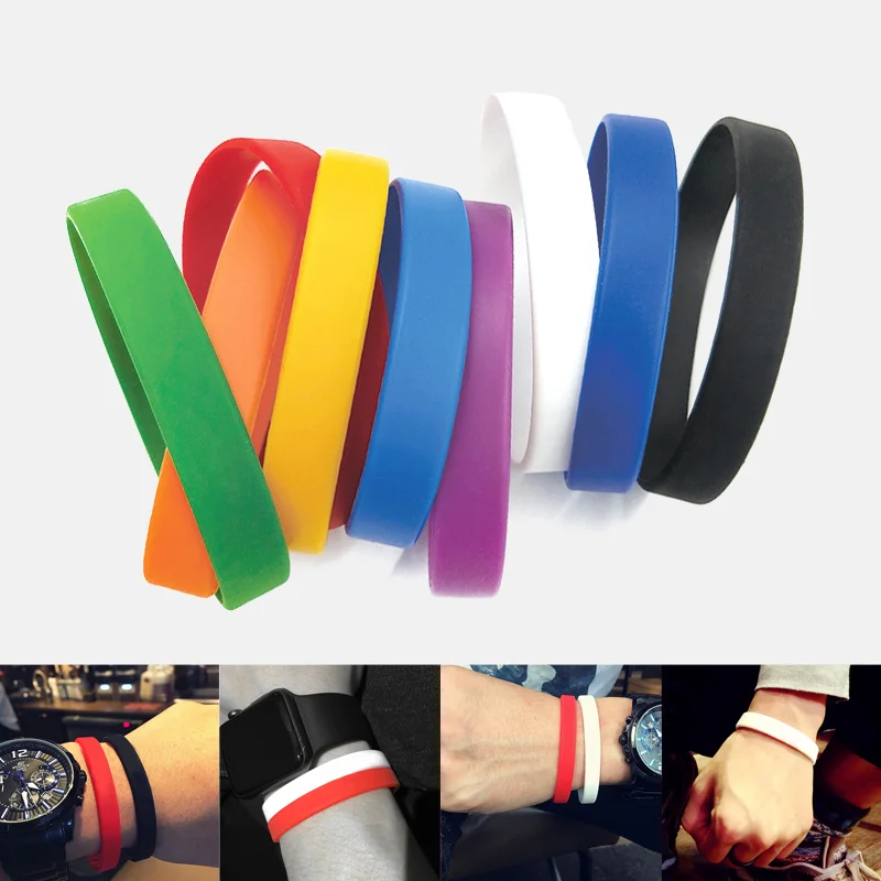 

New Sports Best Friend Printed Letters Luminous Silicone Bracelets Bangles Women Fluorescent Rubber Fitness Wristband Bracelet
