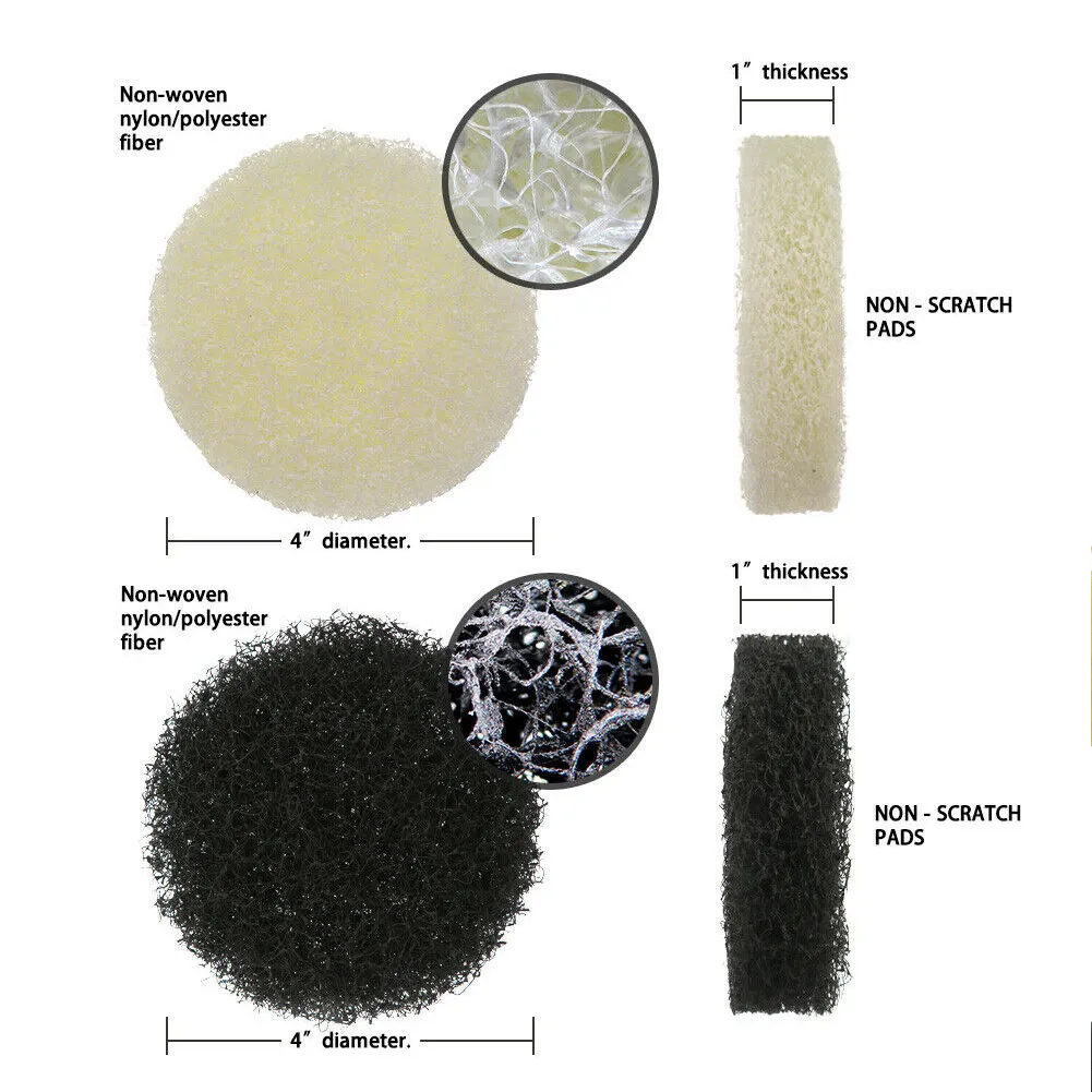 

New Drill Brush Kit Home Kitchen Cleaning Brush Tools Set Power Scrubber Brush Scrub Pads Scrub Sponge Drop Shipping