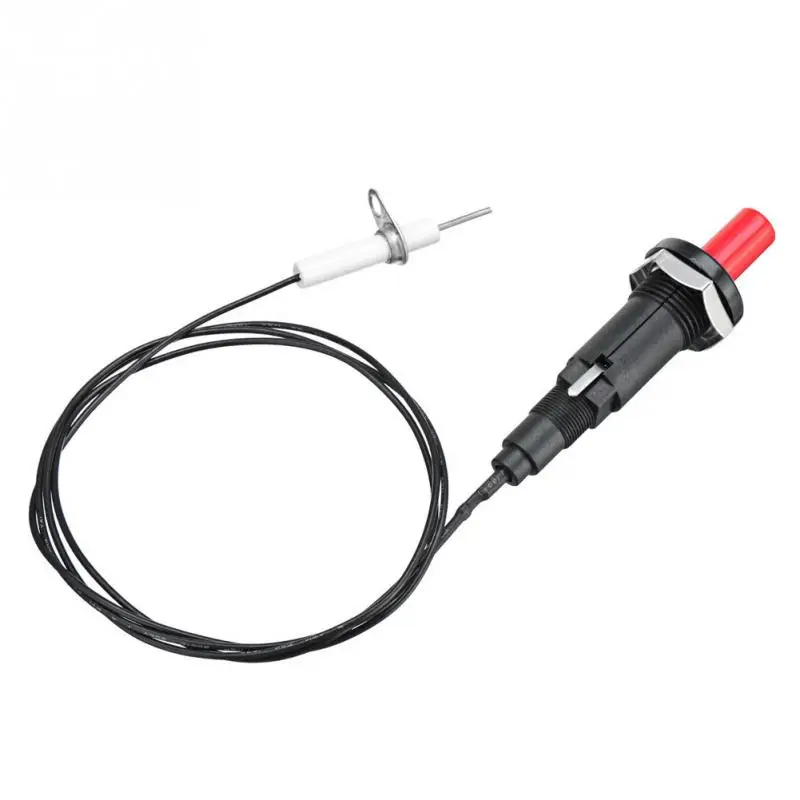 Drop Ship Piezo Spark Ignition Set with Cable 1000mm Long Push Button Kitchen Lighters Equipment | Дом и сад