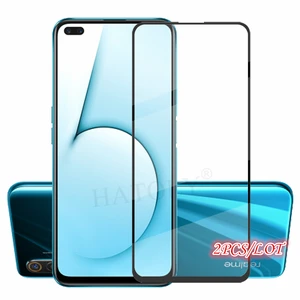 2pcs realme x50 5g tempered glass for oppo realme x50 phone screen protector full cover toughened protective glass on realme x50 free global shipping