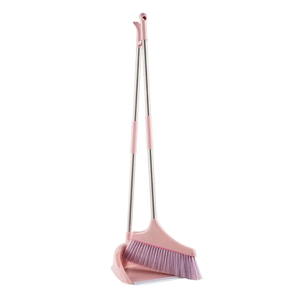 

2Pcs Lobby Kitchen Livingroom Detachable Broom Dustpan Household Cleaning Tools