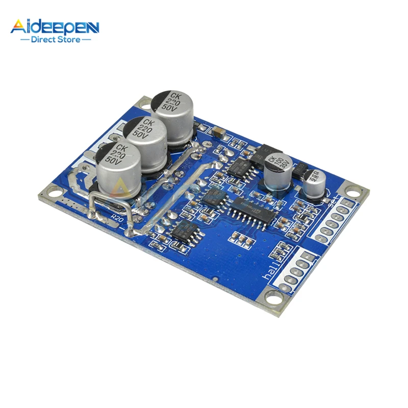 Бесщеточный контроллер двигателя постоянного тока 12 В 24 в 36 500 Вт ШИМ с