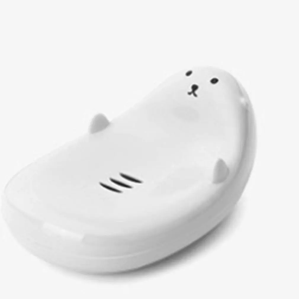 Детская мыльница с мультяшным дизайном двойной сливной мыльница|Портативные