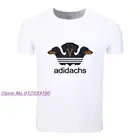 Футболка с коротким рукавом для мальчиков и женщин, из 100% хлопка