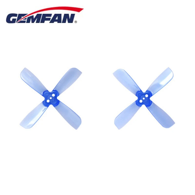 10 пар 20 шт Gemfan 2035 2X3,5X4 4 Лопасти пропеллера 1,5 мм монтажное отверстие CW CCW синий для FPV RC гоночный Дрон Квадрокоптер