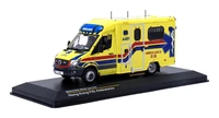 tiny 143 sprinter hong kong fire services department ambulance a491 atc43135 die cast model car collection limited