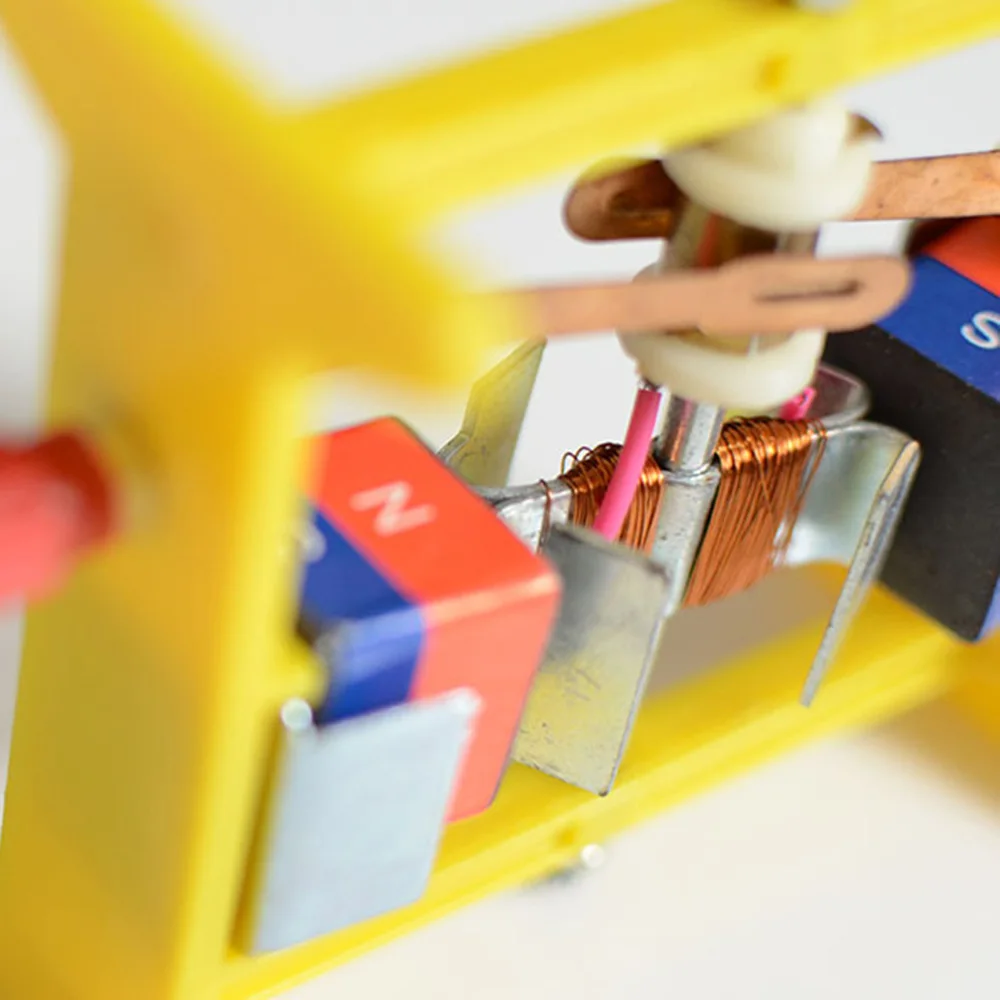 DC Электрический моторчик для модели электродвигатель устройство опытов школы