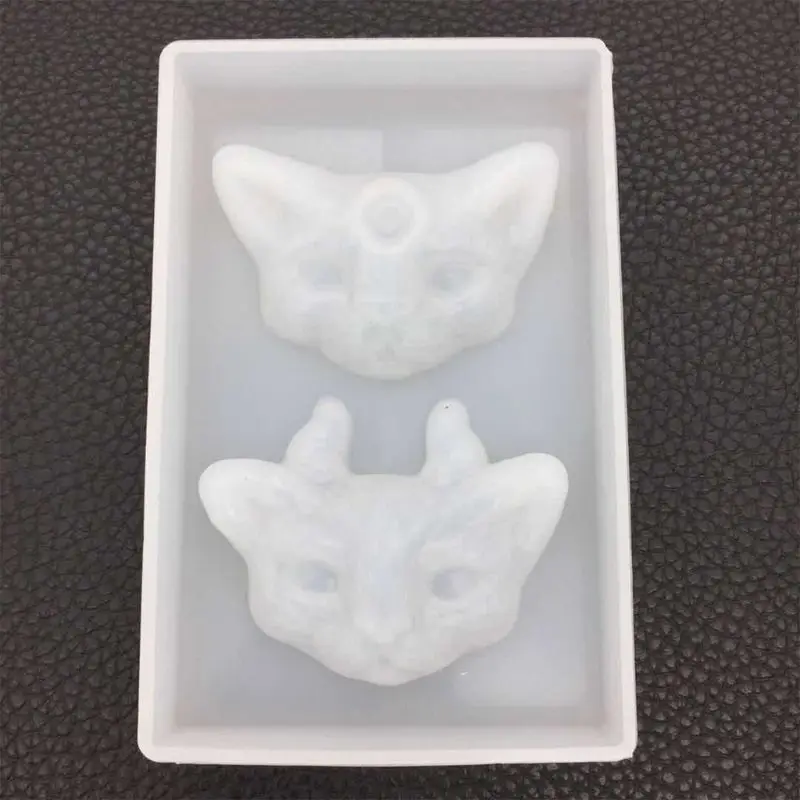 

DIY Head Silicone Molds Resin Epoxy Casting Molds Including 2 Styles