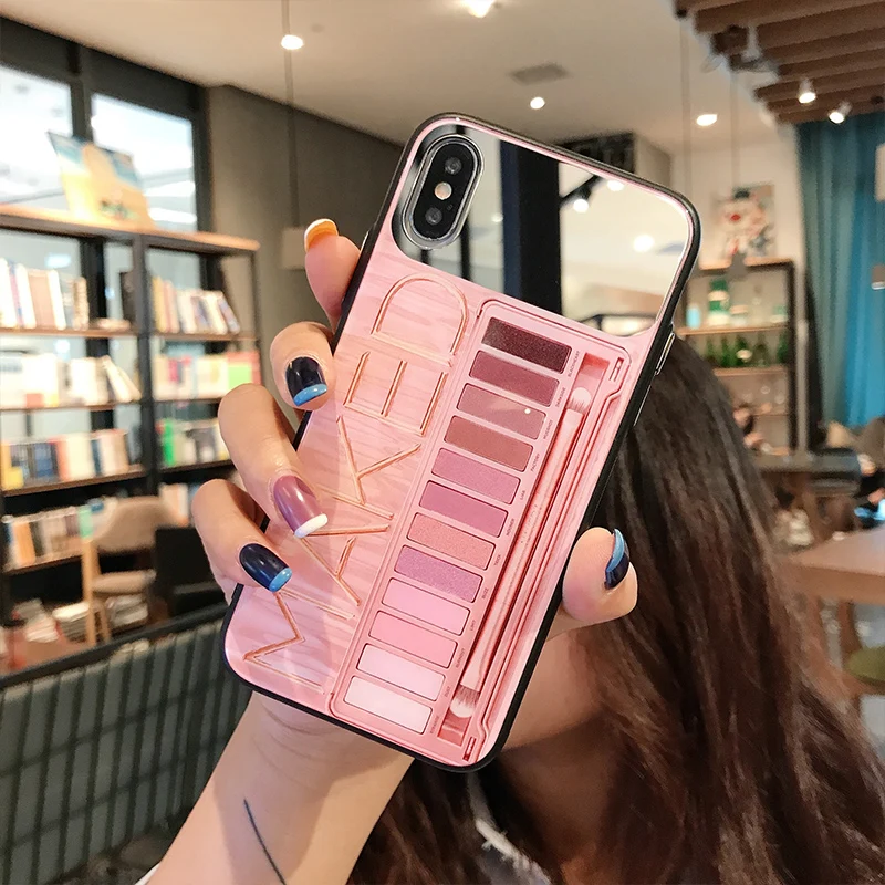 Чехол для iPhone 11 11Pro Max 7 8 Plus X Xr Xs твердый роскошный зеркальный чехол 6 s 6s задняя