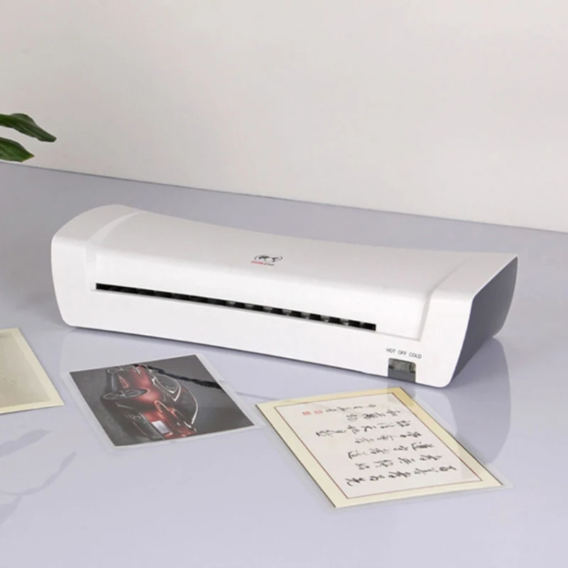 

1XCB Professional Thermal Office Hot and Cold Laminator Machine Japan Plug/UK Plug/US Plug for A4 Document Photo Blister