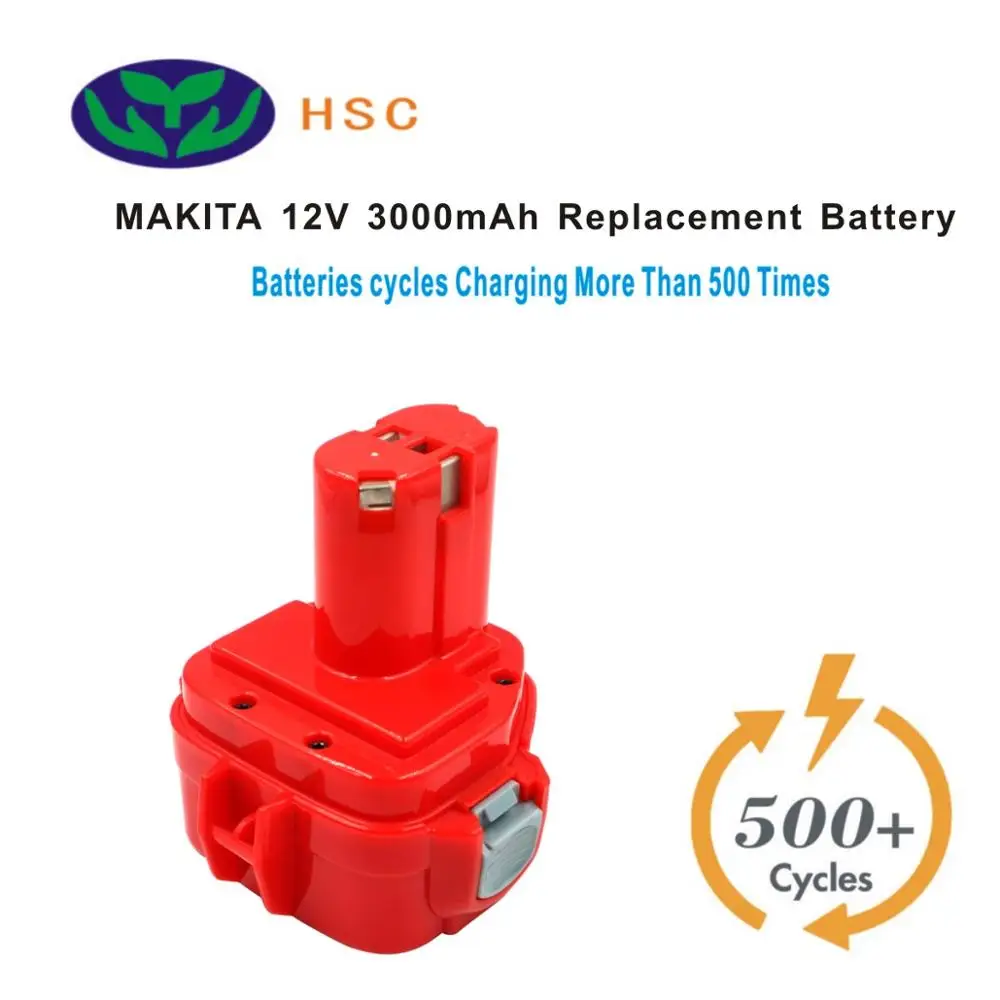 Перезаряжаемый аккумулятор Mak12A 3 А ч NiMh 12 В для аккумулятора Makita PA12 1220 1222 192598-2 193981-6