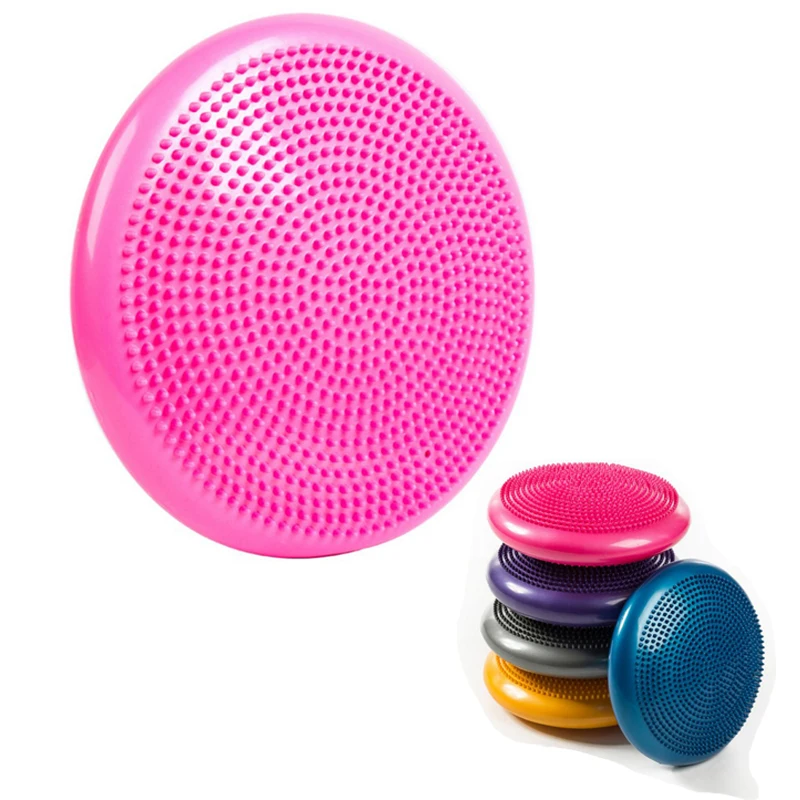 33 см надувной Массажный мяч для йоги универсальный тренажер похудения