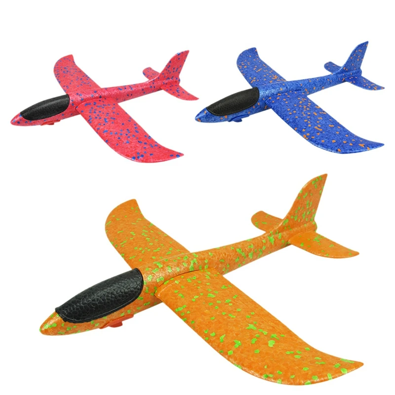 35 см стрелок бросает самолет планер из пеноматериала плоский Летающий круглый