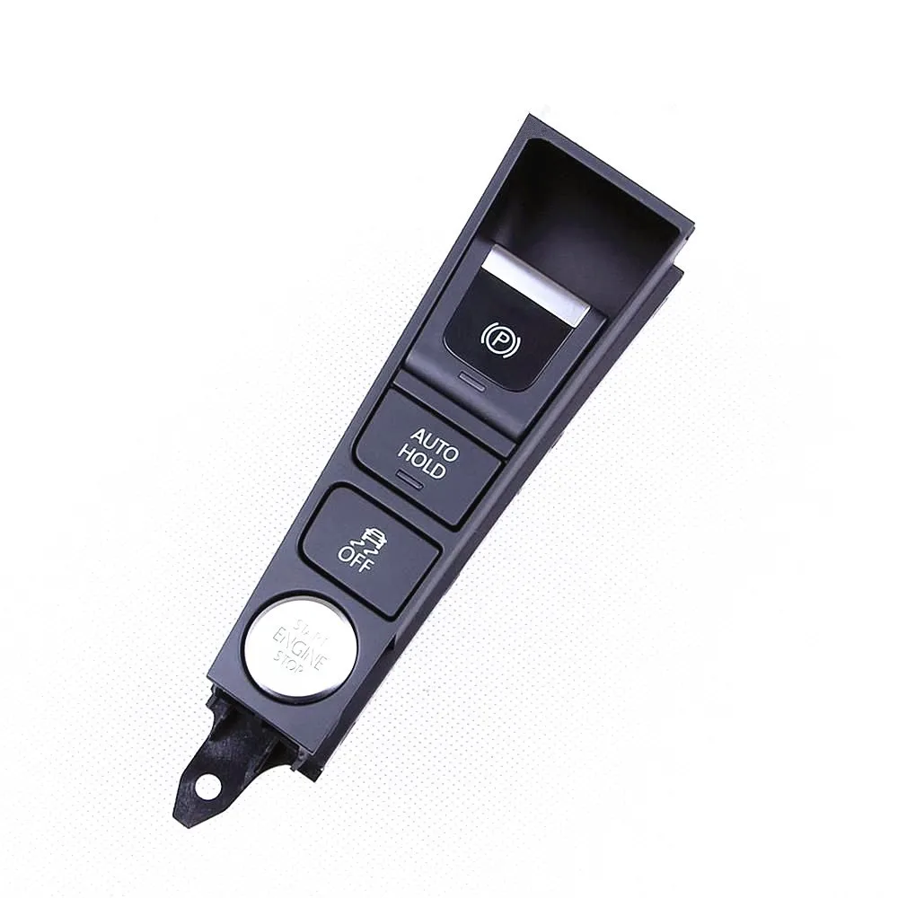 Черный стиль стартовый переключатель автомобильного двигателя для VW Passat B7 CC