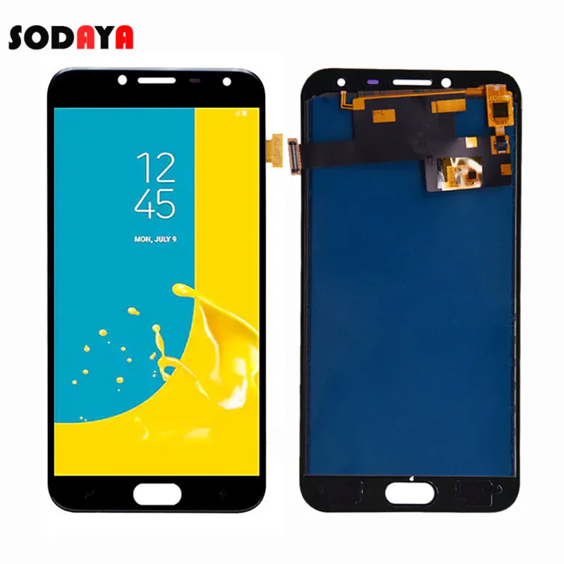 Для samsung Galaxy J4 J400 J4 SM-J400F/DS SM-J400M/DS ЖК-дисплей с сенсорным экраном в сборе можно регулировать яркость