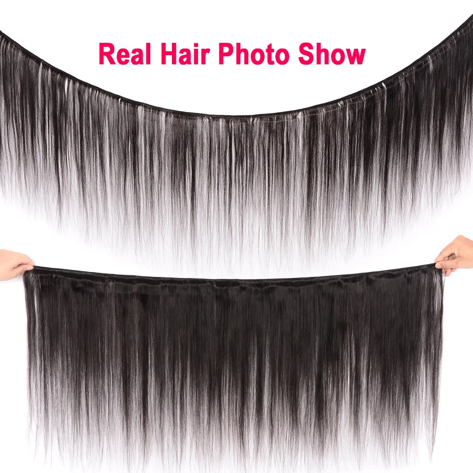 5x5 прозрачное закрытие шнурка с пряди бразильские прямые человеческие волосы 3