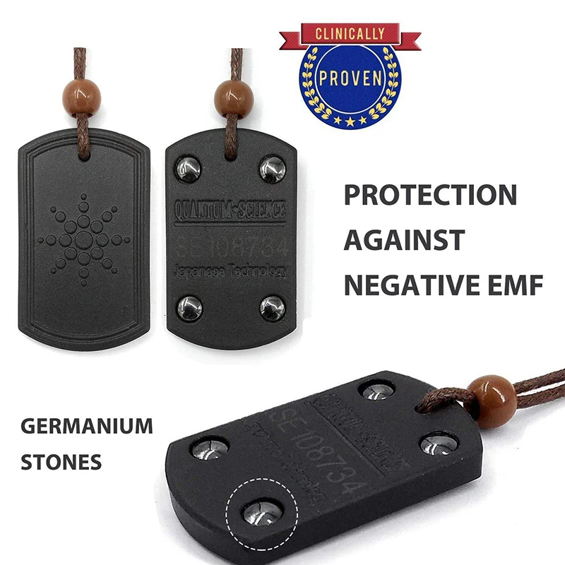 Новая анти радиационная защита подвеска энергия скалярная Мужская Женская мода Био наука отрицательные ионы сила кулон ожерелье с положительной энергетикой