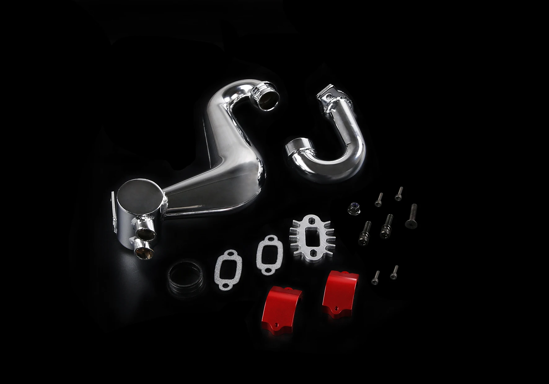 Новое поступление! Выхлопная труба SS для бесшумных труб/Настраиваемая модели 1/5th