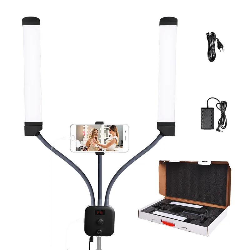 

fosoto FT-450 Multimedia Extreme With Selfie Function photographic lighting 40W 3000-6000K Led Video light Phone Camera lamp