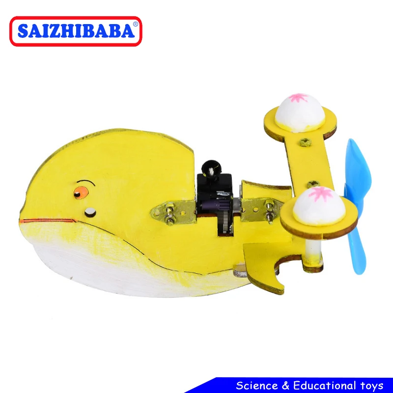 Saizhibaba бионические игрушки сделай сам электрическая Механическая рыба