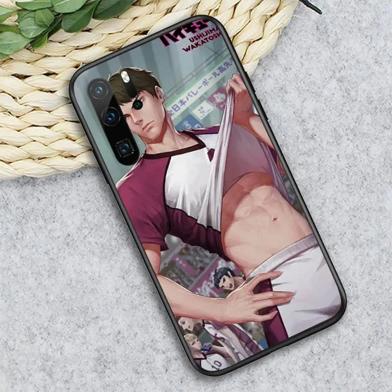 

Ushijima Wakatoshi Shiratorizawa haikyuu Phone Case For Huawei honor Mate P 10 20 30 40 i 9 8 pro x Lite smart 2019 nova 5t