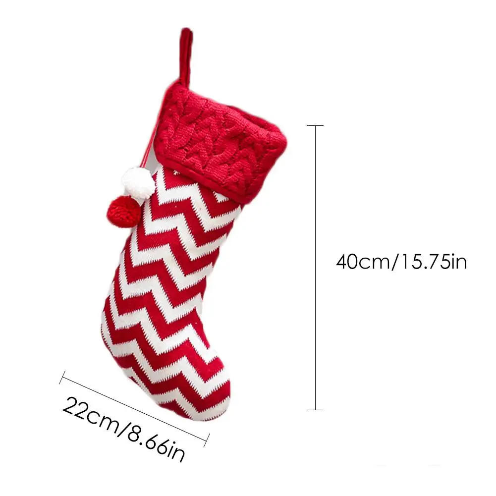 Рождественские носки подарочные карты емкости для конфет детей | Дом и сад