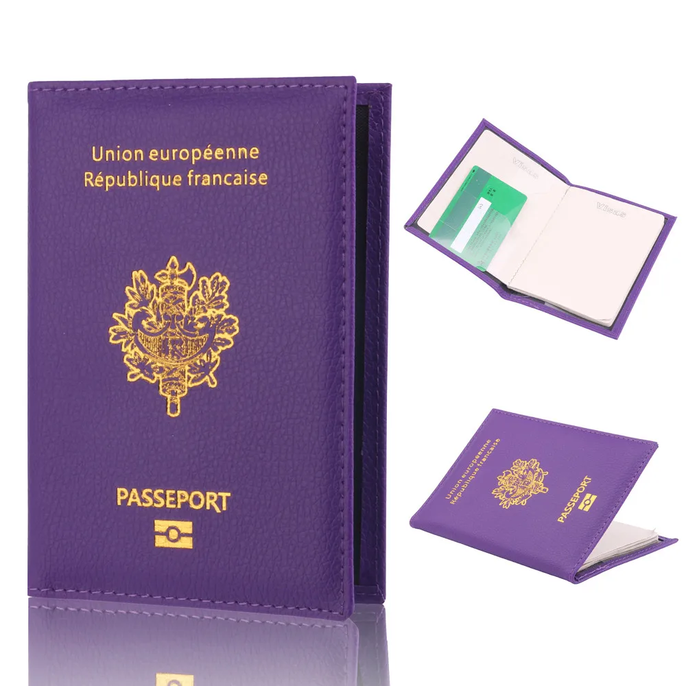 Мягкая обложка для паспорта, Обложка для паспорта, держатель для карт, мужской или женский защитный кошелек, деловая сумка, кожа,, модная кожаная обложка для паспорта