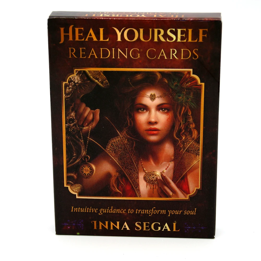 Карточки для чтения Heal Yourself интуитивное руководство преобразования вашей души