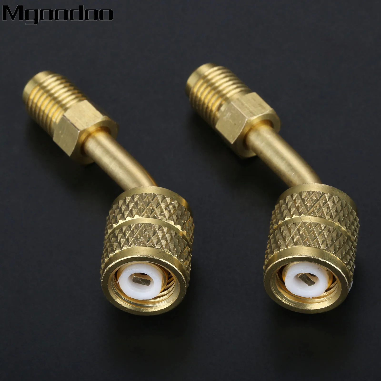 Раздельный адаптер для сервисного порта без кабеля Mayitr латунный кондиционера R410a