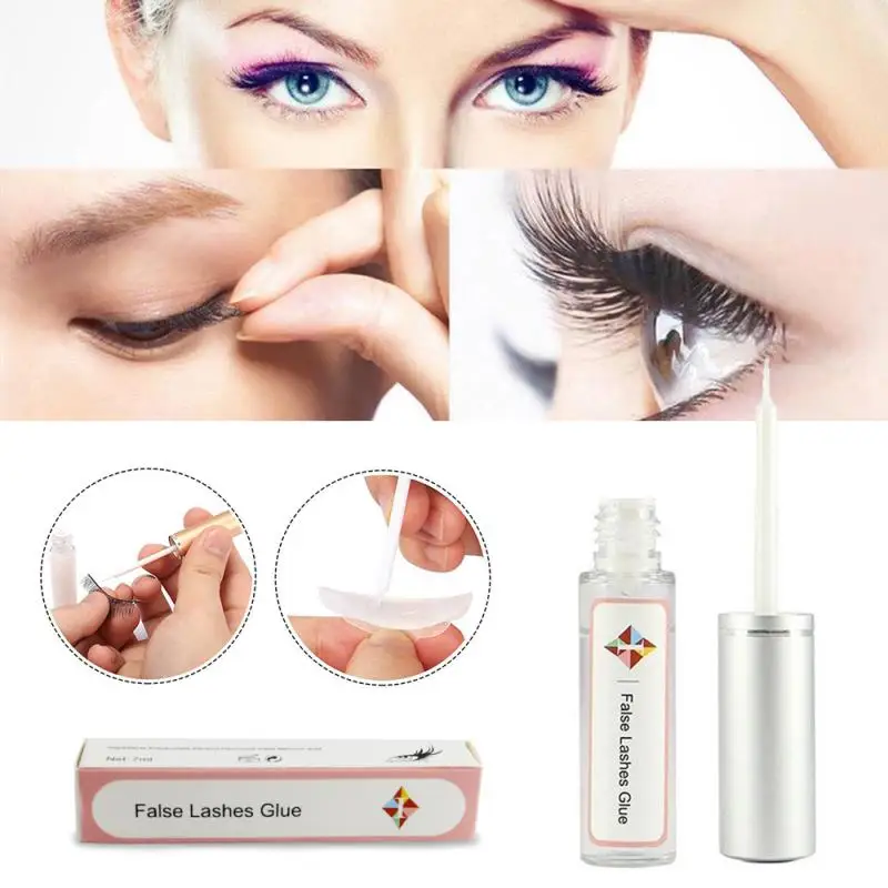 

10Pcs Professional Eyelash Glue Lashes Extension Beauty Makeup Lasting Waterproof Quick Drying False Lash Glue Cosmetic Tool Set