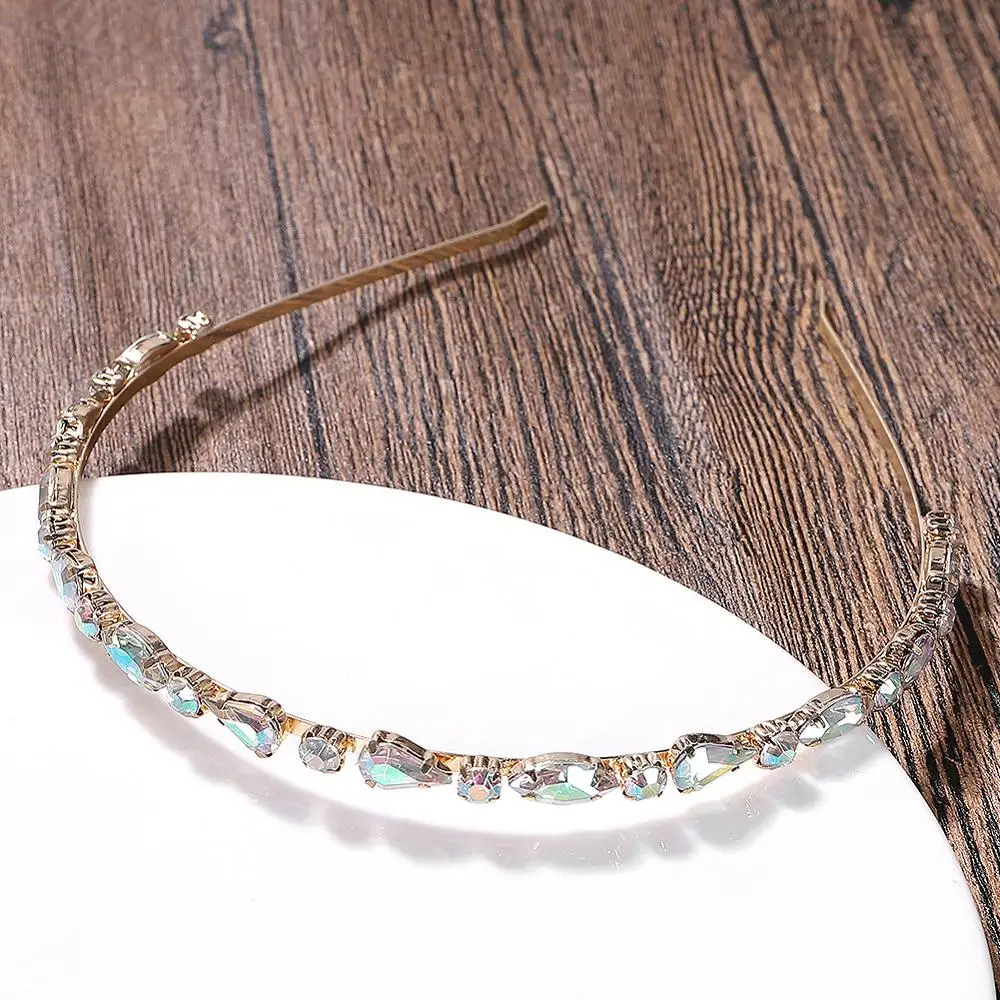 ZA модные элегантные волосы с кристаллами обруч для женщин Новинка 2019 Boho